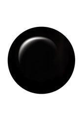 Black Lava glossy jet black ibd nail polish swatch with a smooth, rich finish from the Advanced Wear line.